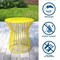 Cosco Novogratz Poolside Gossip Collection, Roberta Outdoor/Indoor Side Table, Yellow 88068YLW1E - alternate 7